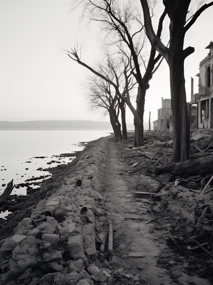 Gallipoli, Italy, Black And White Photography 1