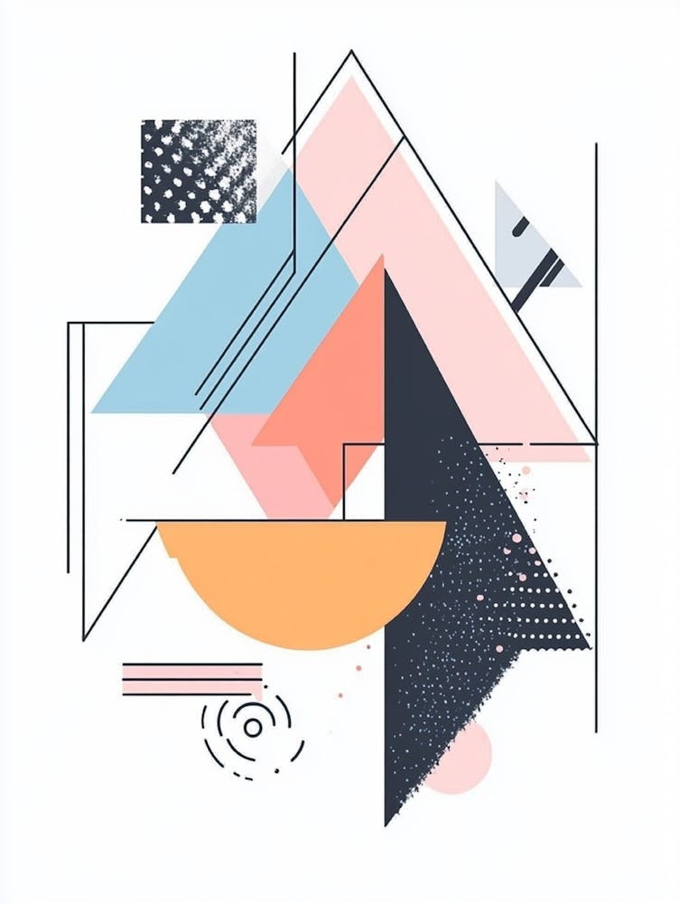 Abstract Geometric Painting 10