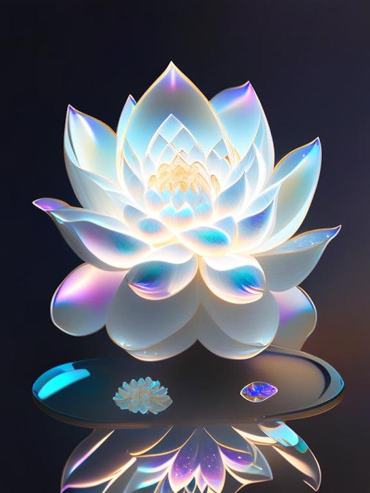 White Lotus Holographic 5