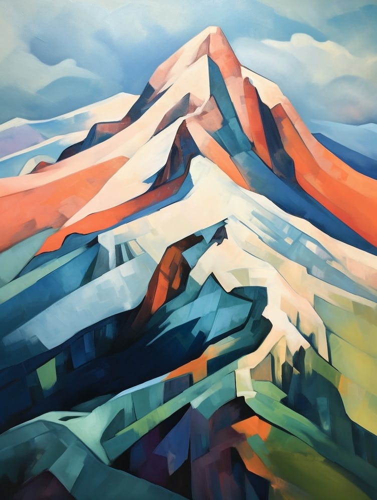 Mount Washington Usa 9 Mountain Painting