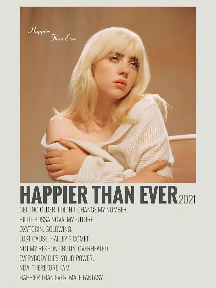 Billie Eilish Happier Than Ever