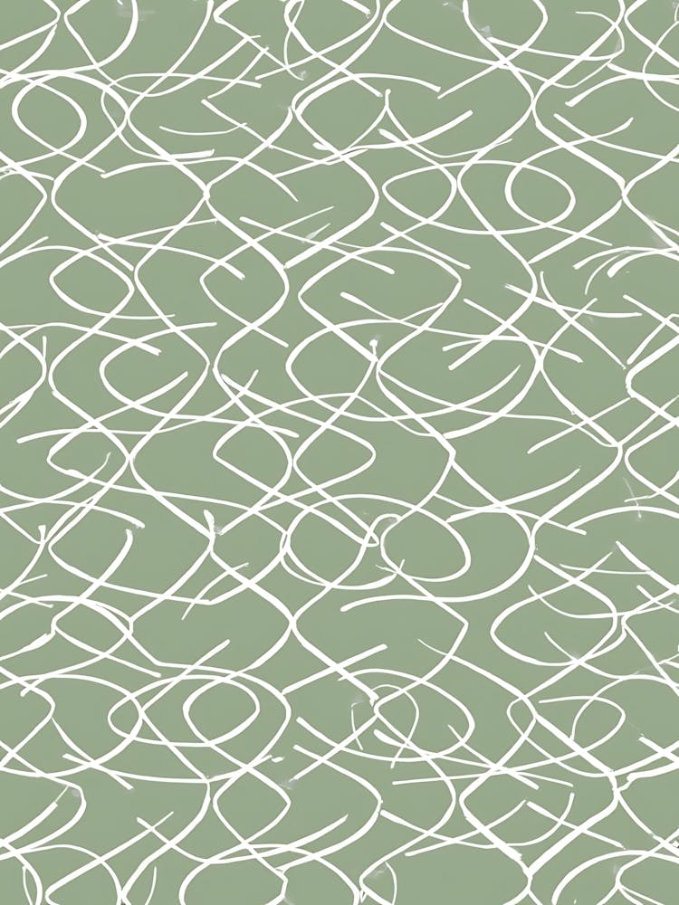 Graceful Bloom In Sage Tones