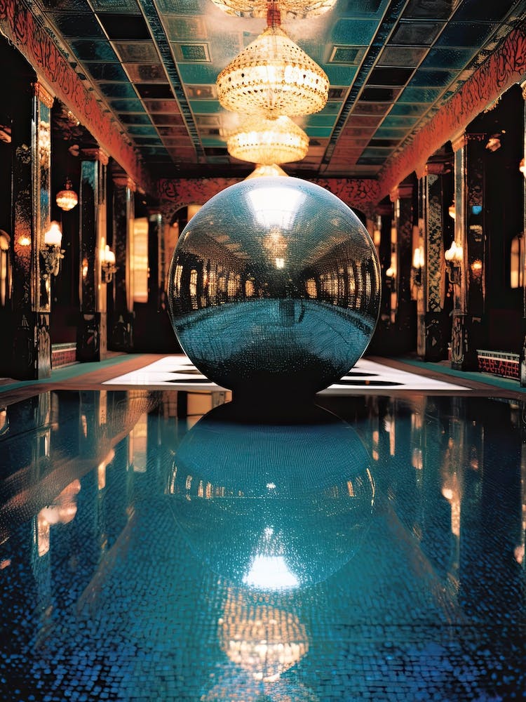 Fantasy Room And A Disco Ball 0