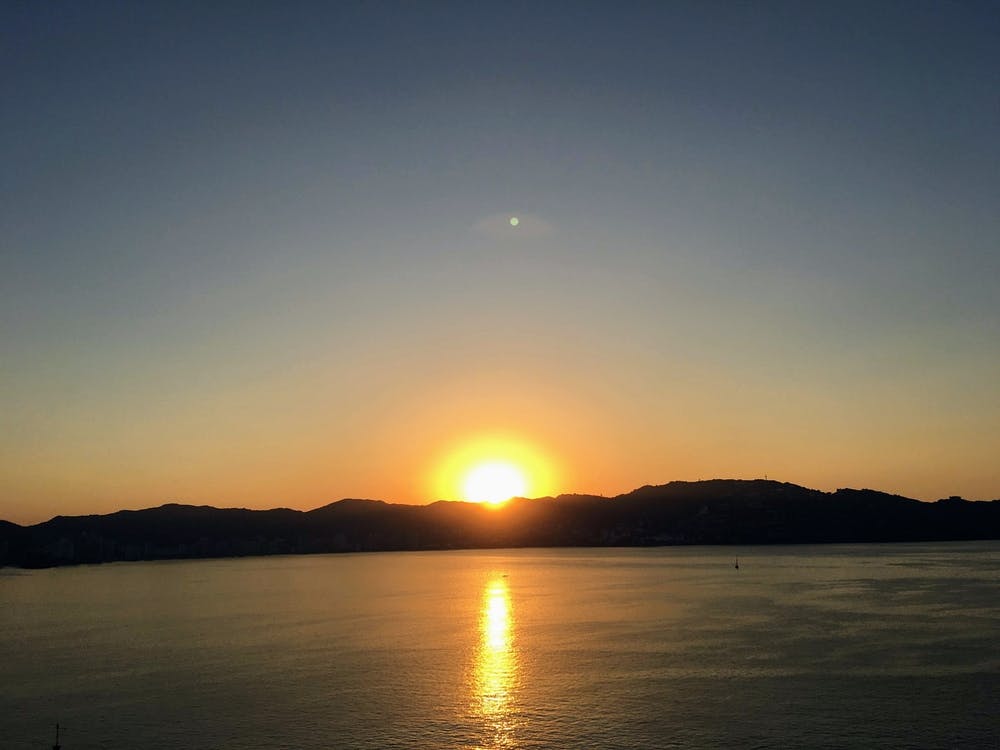 Sunset Over The Sea In Cabo San Lucas (Mexico Series)
