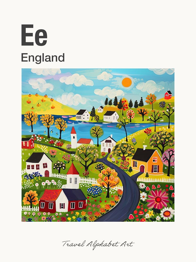 Kids Travel Alphabet  England 2