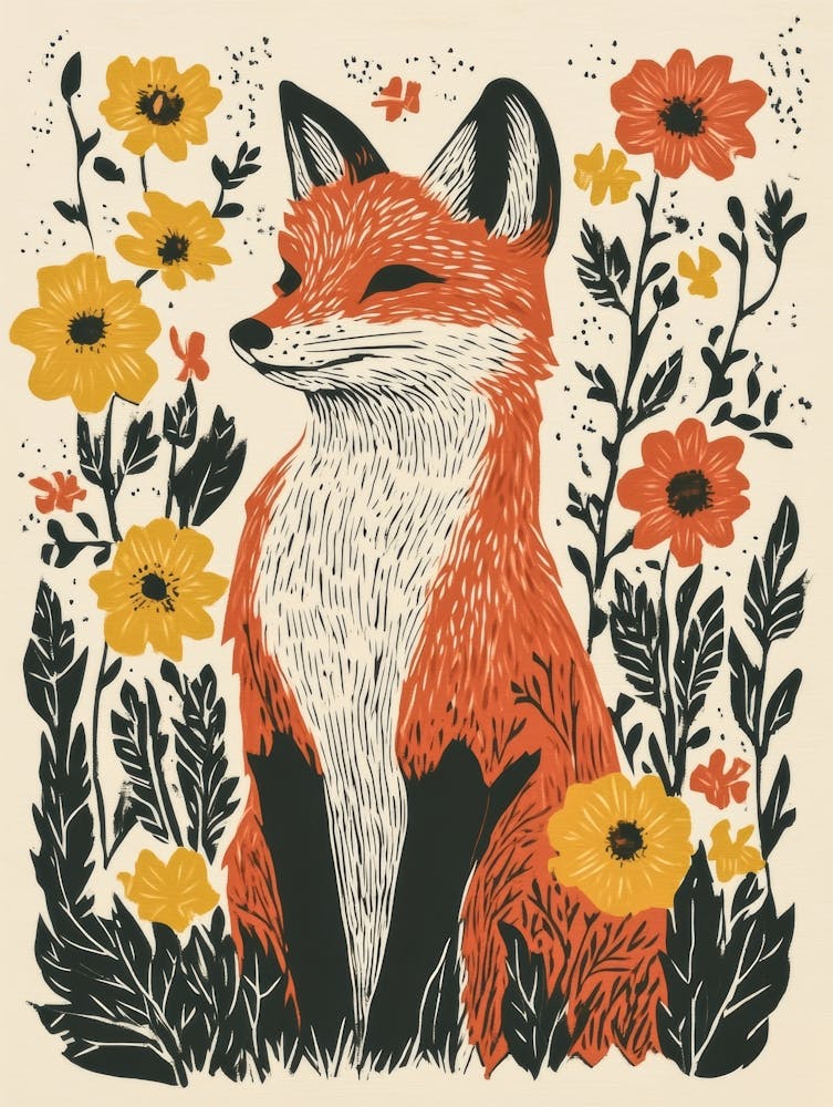Fox In The Meadow 2
