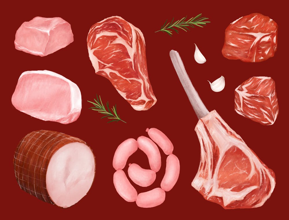 Meat And Vegetables