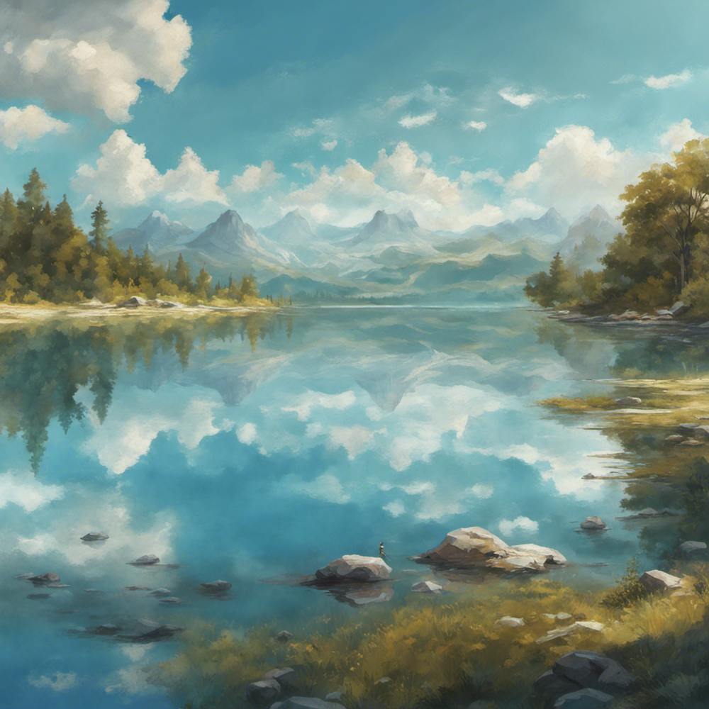 Lake In The Mountains