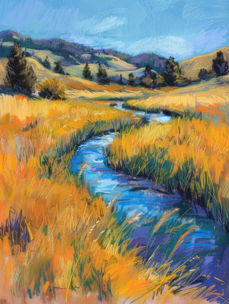Ruisseau dans la Prairie 1