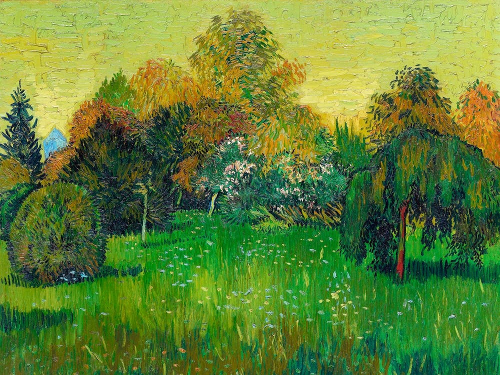 The Poet's Garden, Vincent Van Gogh