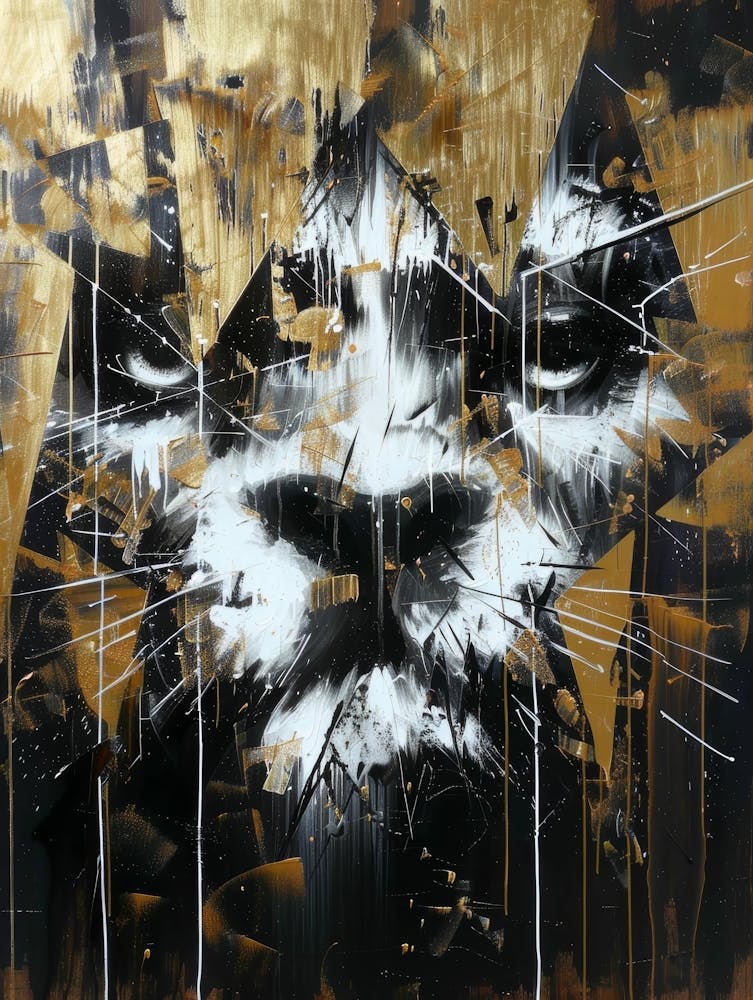 Peinture de lion 11