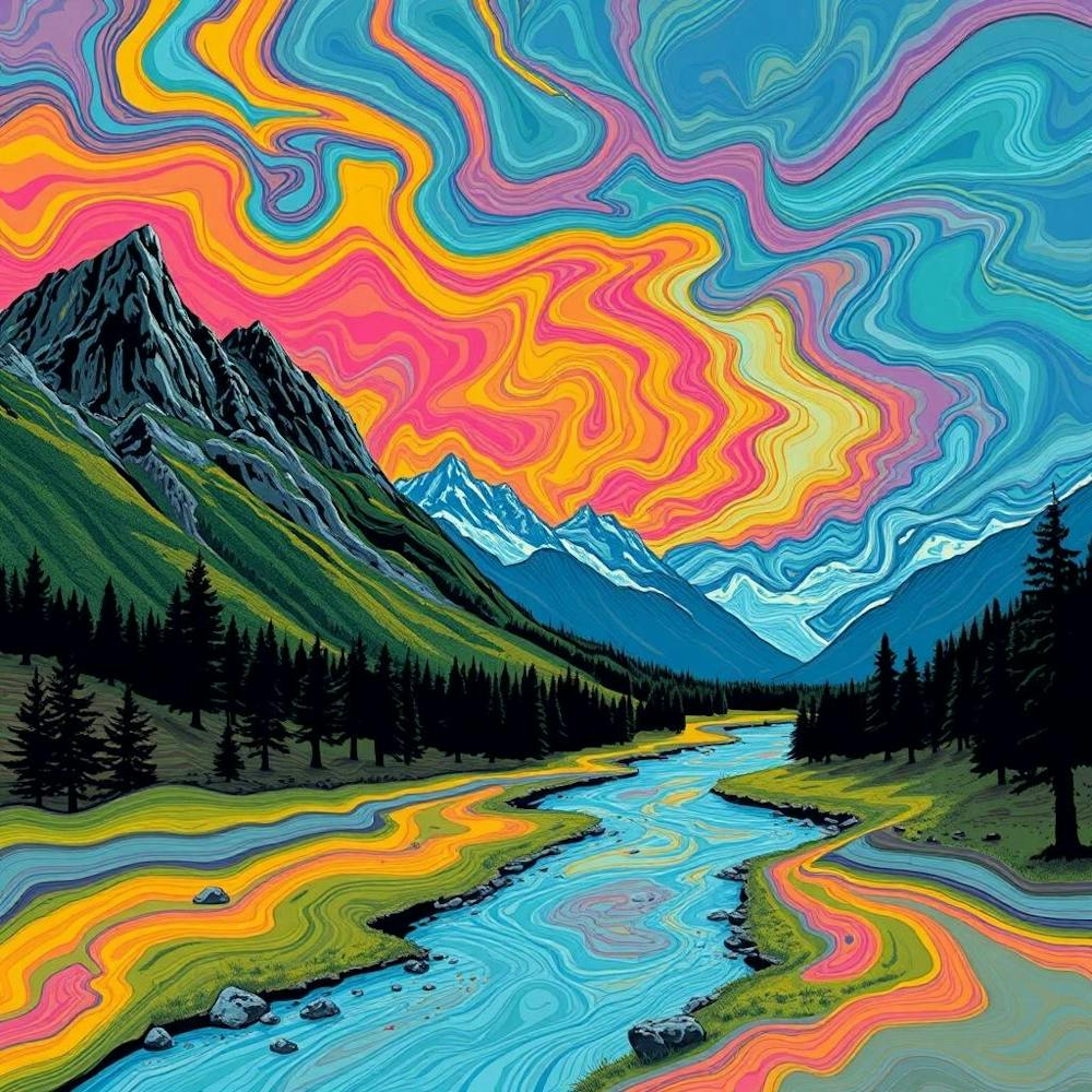Psychedelic River