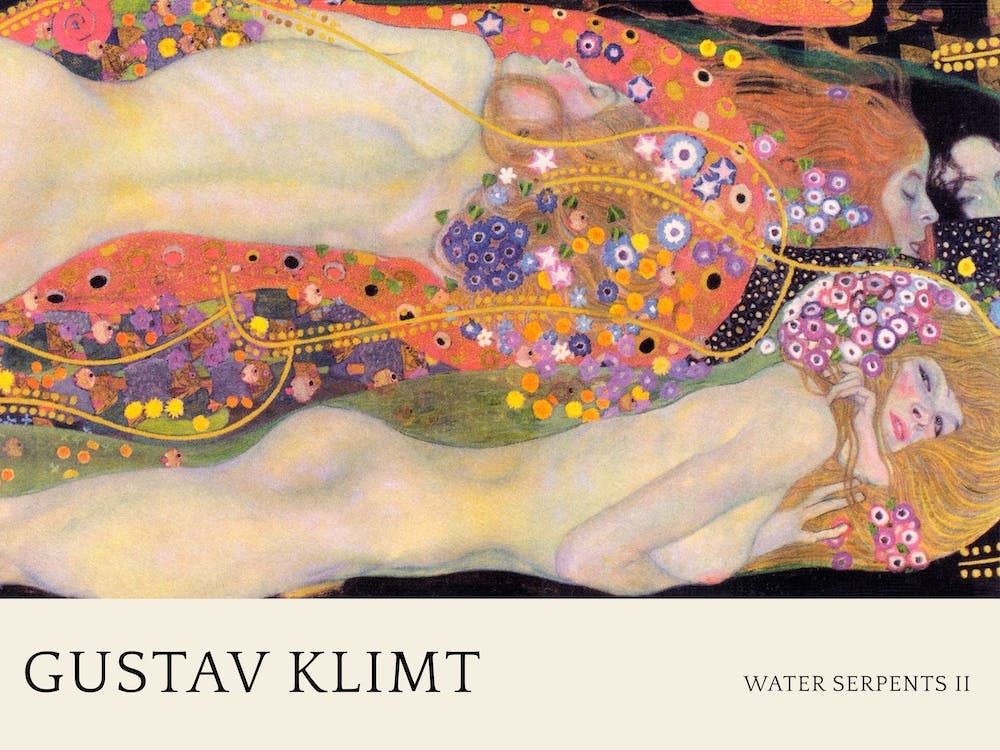 Water Serpents II, Gustav Klimt