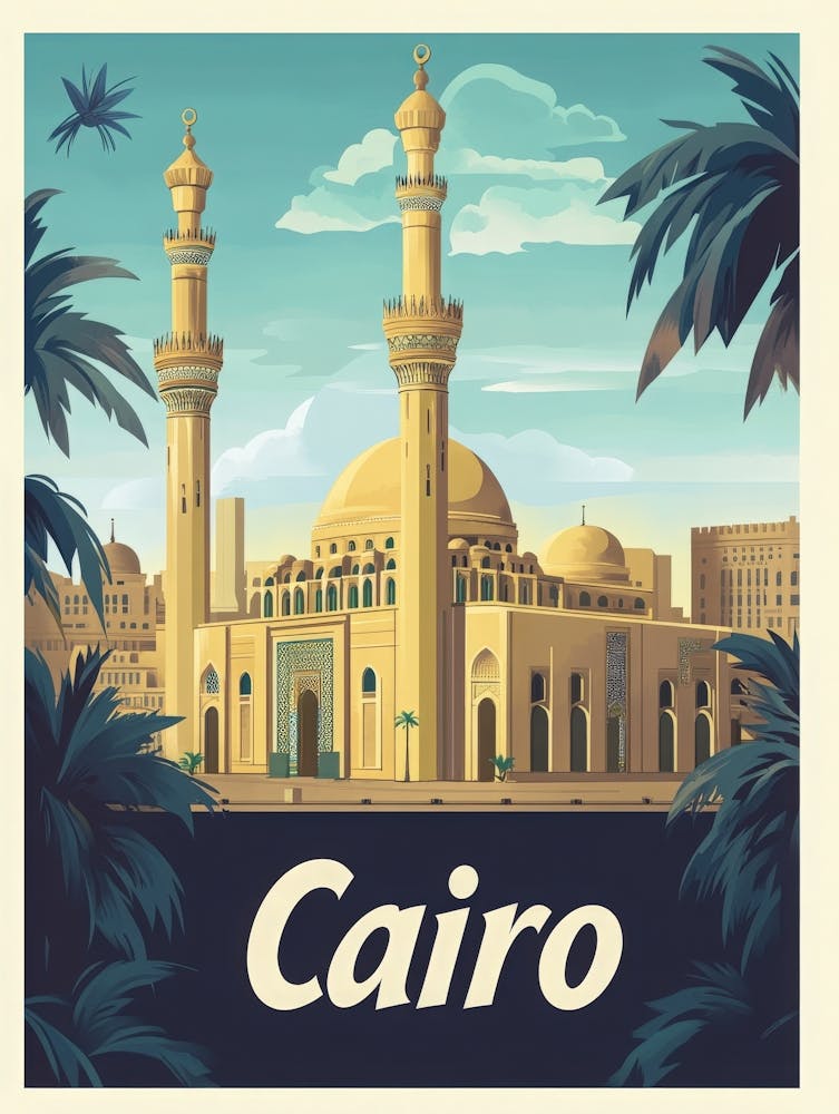 Aihrgdesign A Mid Century Modern Travel Poster For Cairo Show 911ac76e 8c32 4139 Ad1f 2be1c6ef094e 3