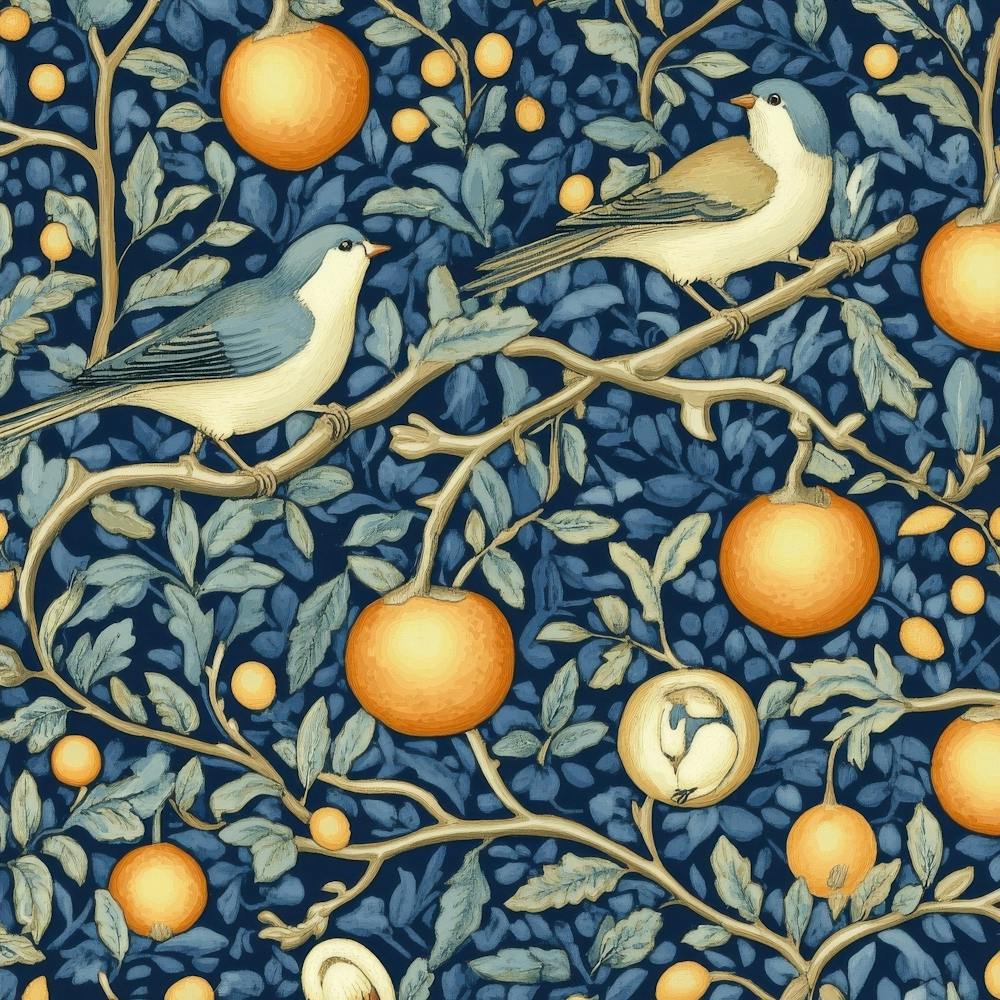 William Morris Oranges