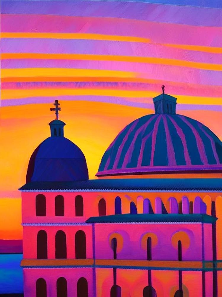 The Sistine Chapel at Sunset 2