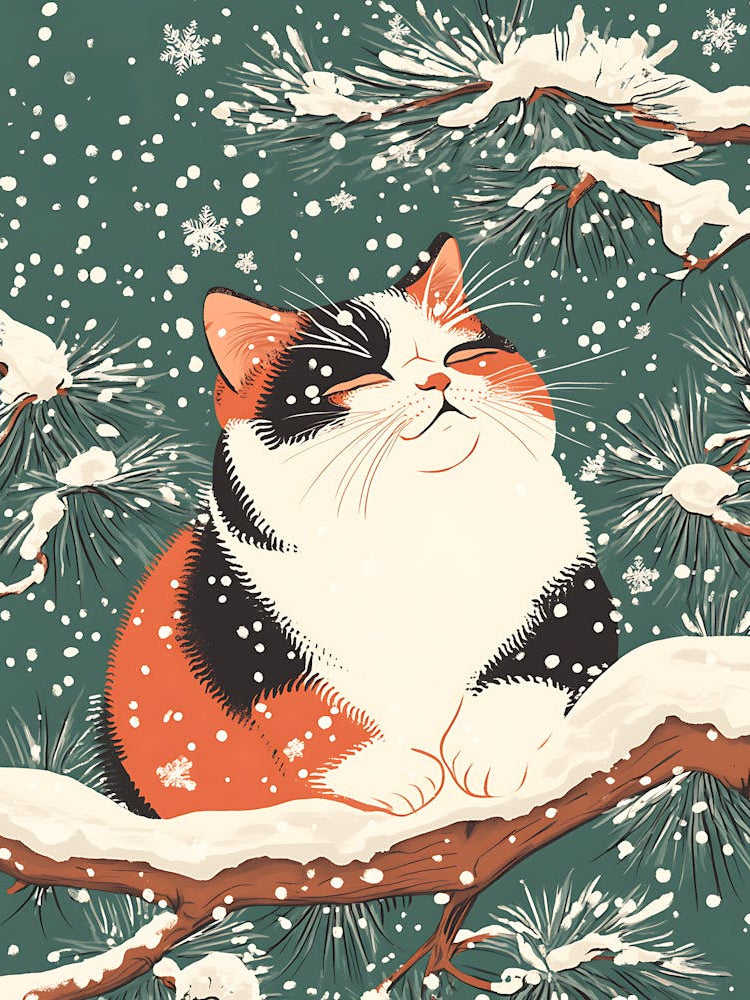 Cat In The Snow 8