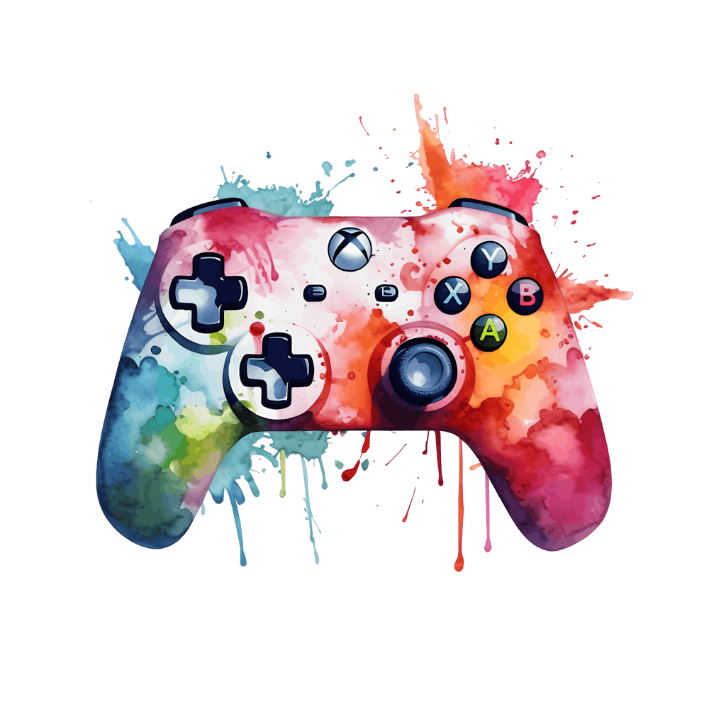 Colorful Xbox Controller