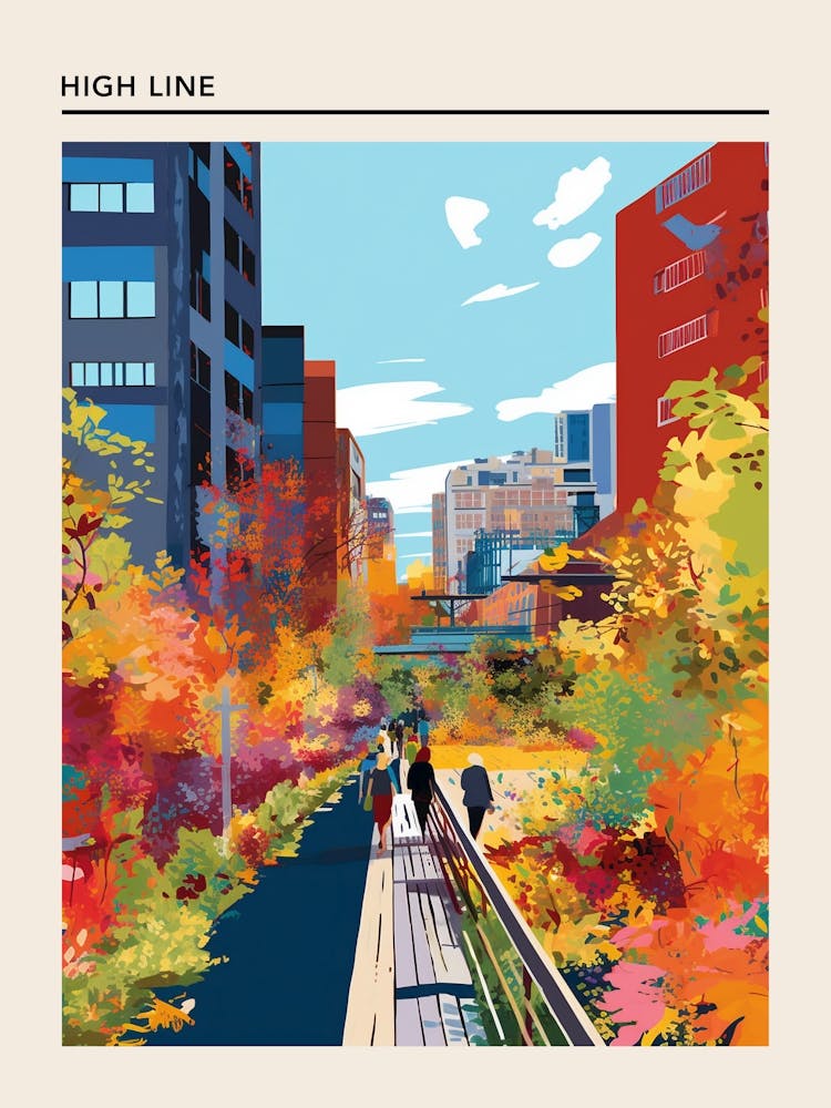 High Line Park New York City 2