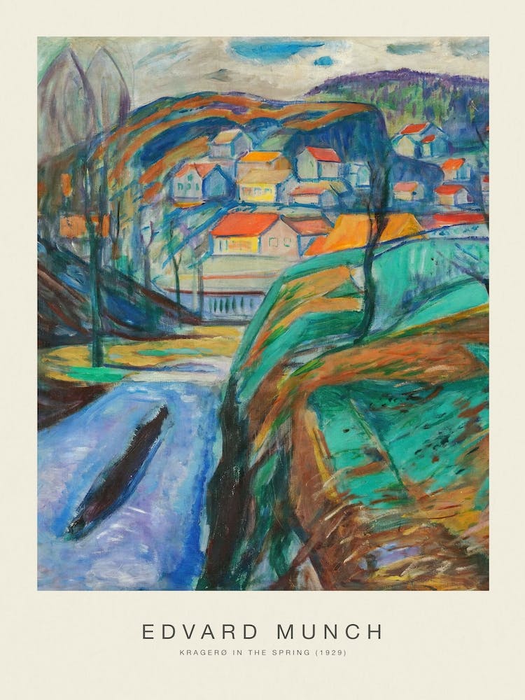 Kragerø in the Spring (Special Edition) - Edvard Munch
