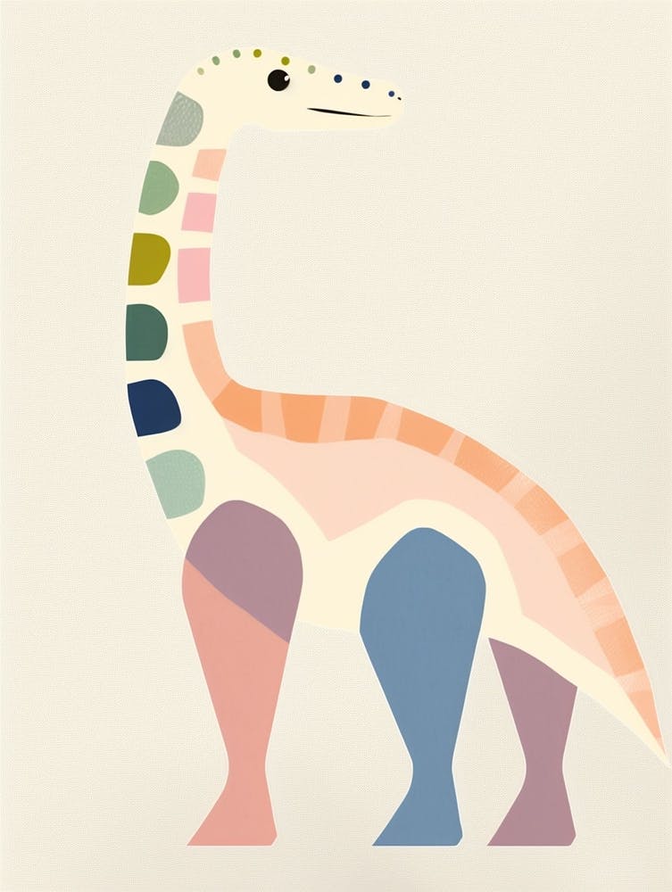 Nursery Dinosaur Art Argentinosaurus 2