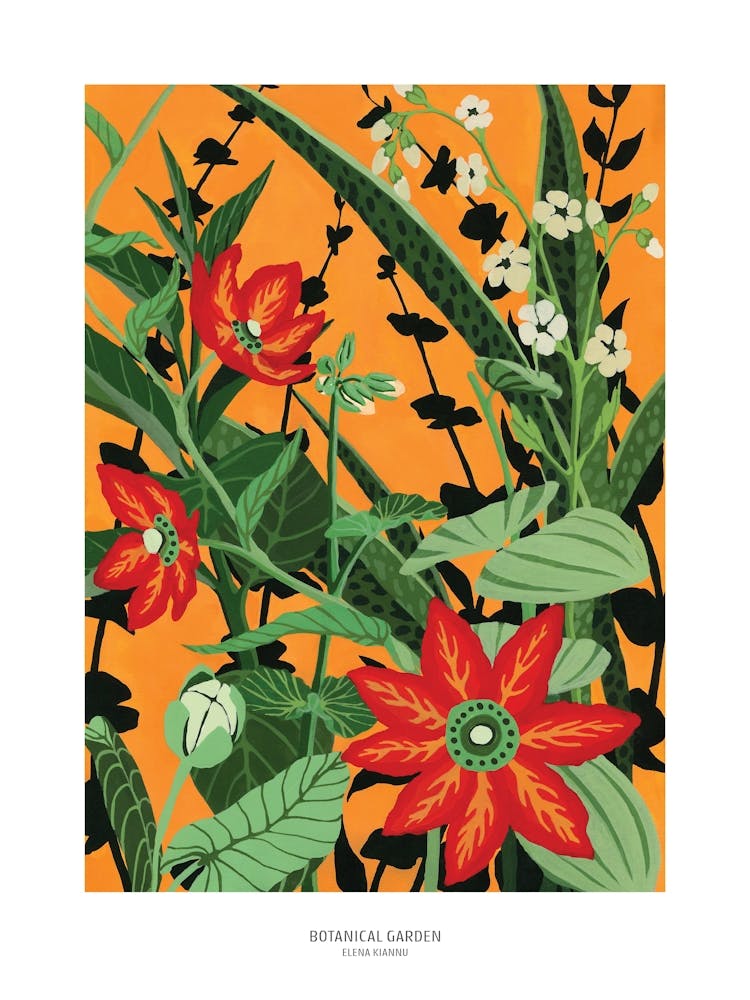 Botanical Garden poster 30x40cm 4