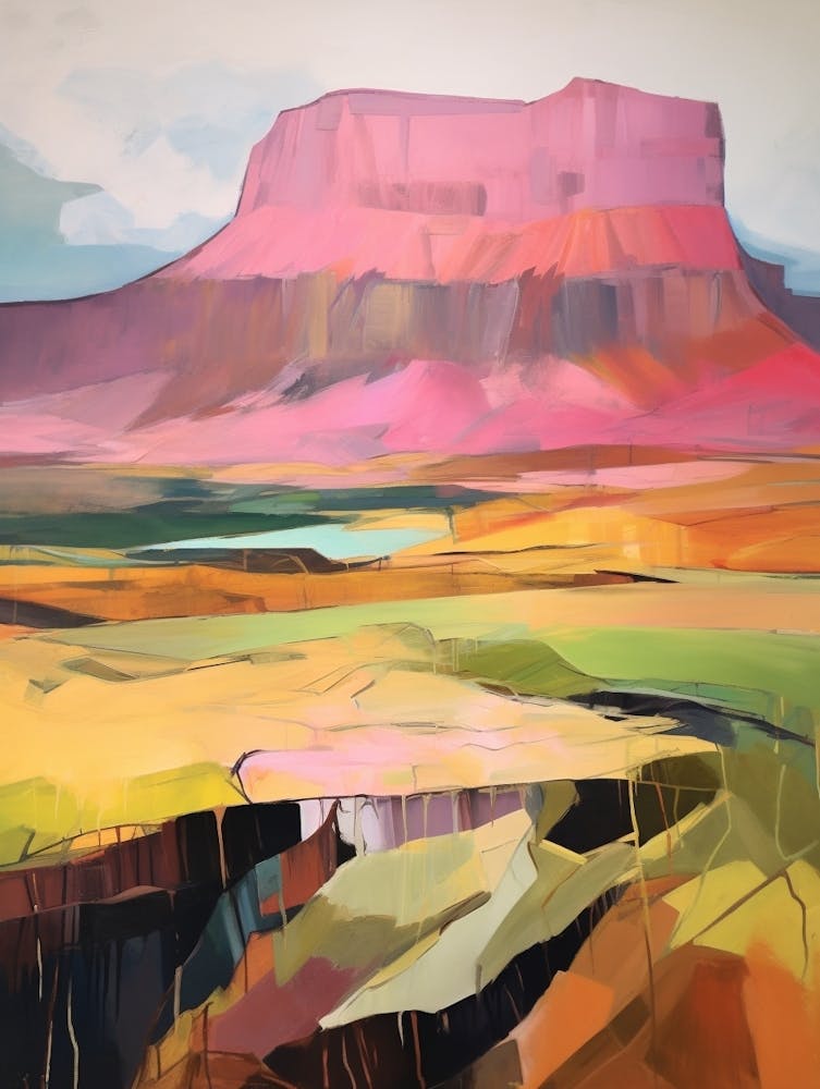 Mount Roraima Venezuela 1 Mountain Painting