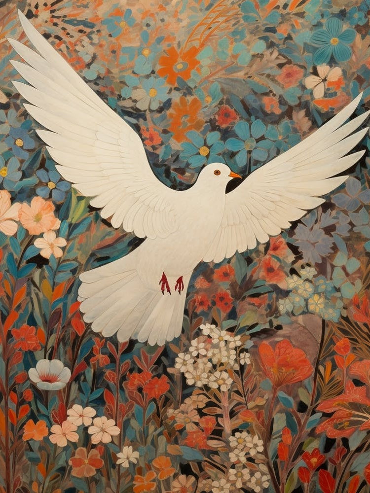 Seagull 3 Detailed Bird Painting