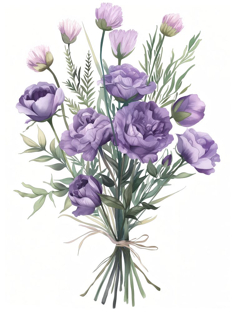 Aquarell Blumenstrauß