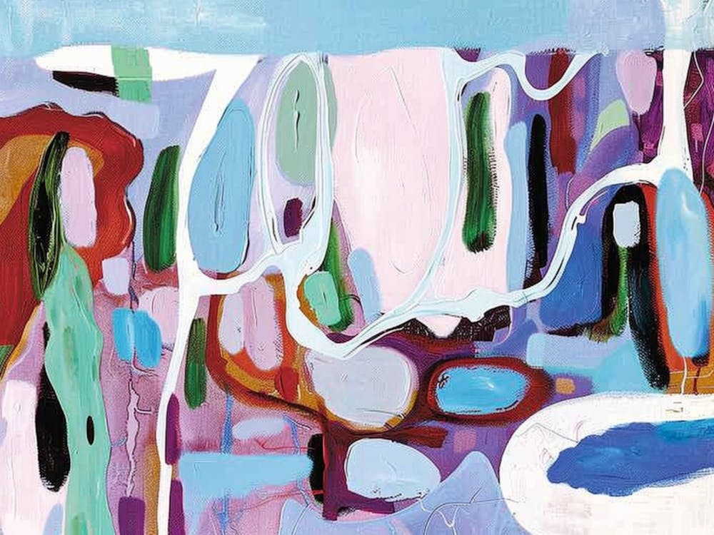 Abstract Painting Mallorca 1