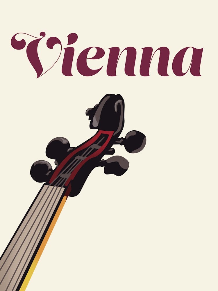 Vienna Travel Poster