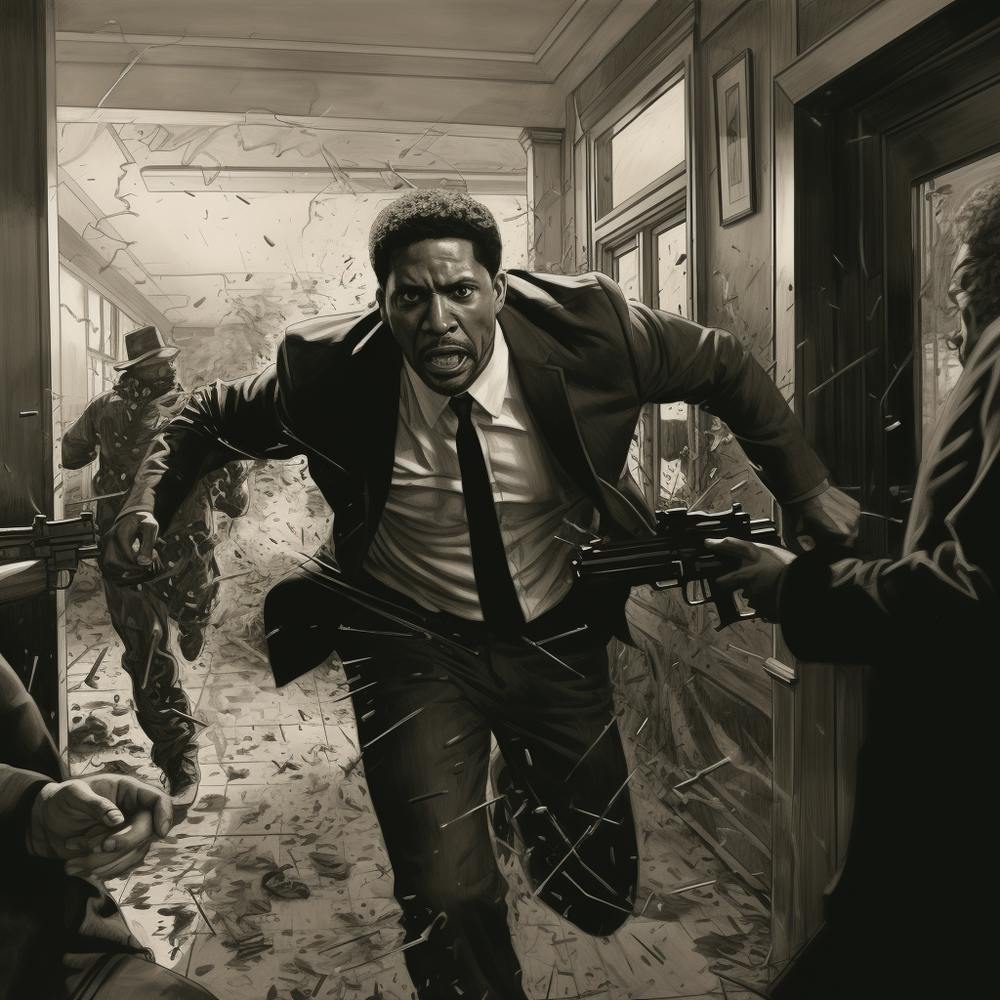 Sauceboss0283 Draw A Detailed Scene Where Denzel Washington Is