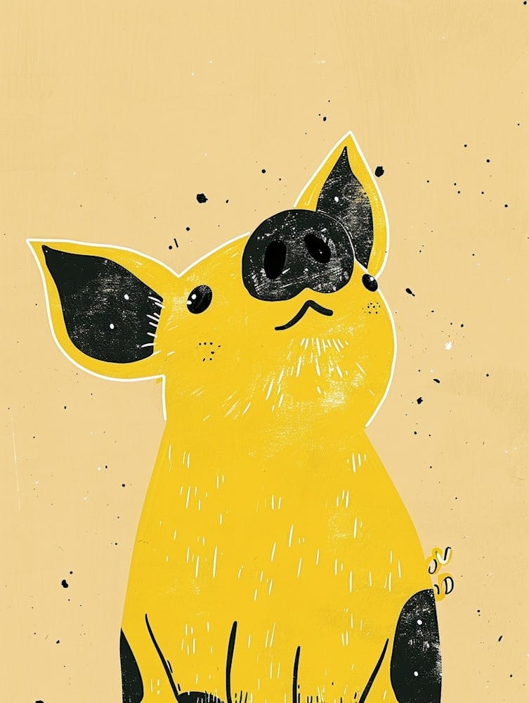 Yellow Pig 1