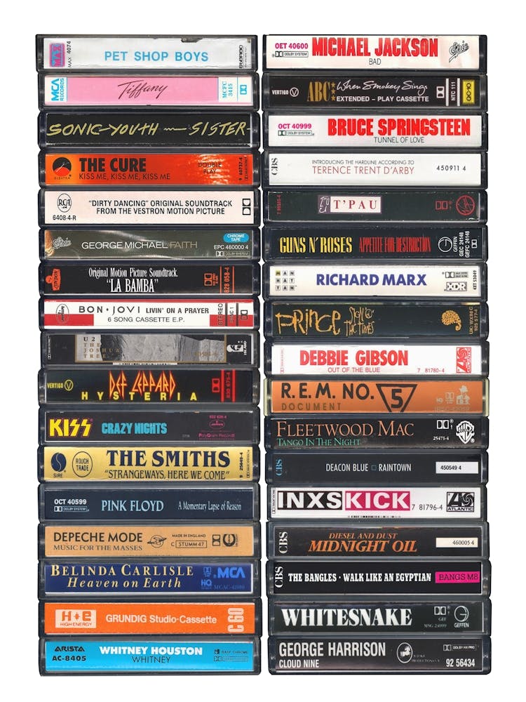 1987 Music - Cassette Print - Born in '87