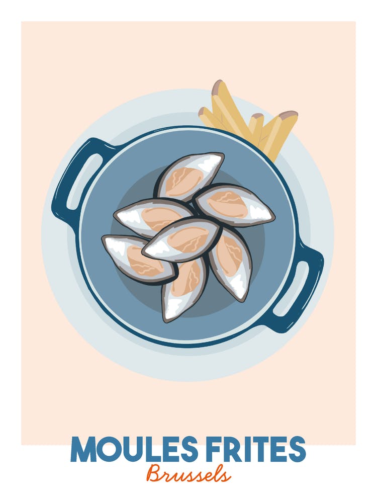 Moules Frites Belgium