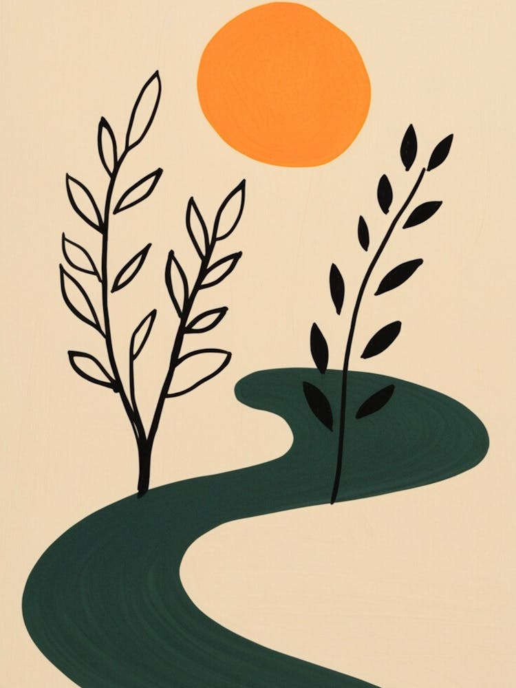 Tree And River