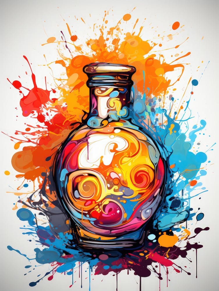 Colorful Bottle