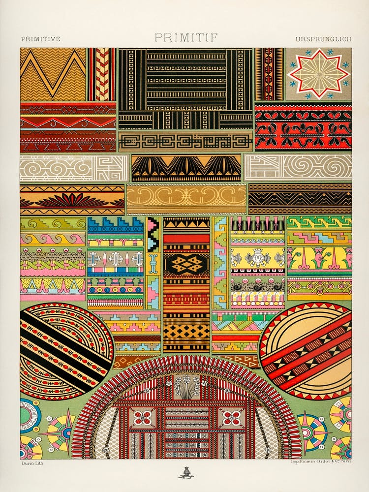 Primitive Pattern, Albert Racine