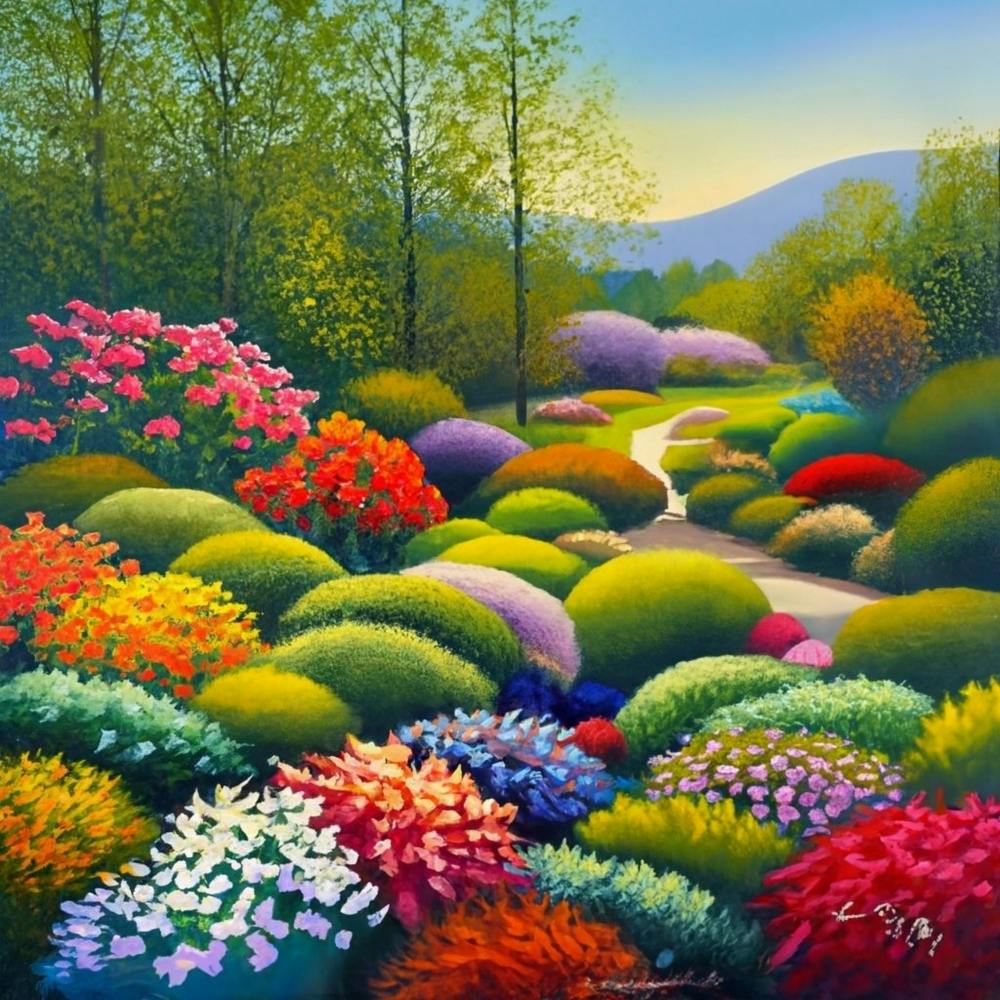 Garden In Bloom