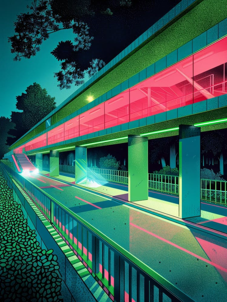 Neon Bridge