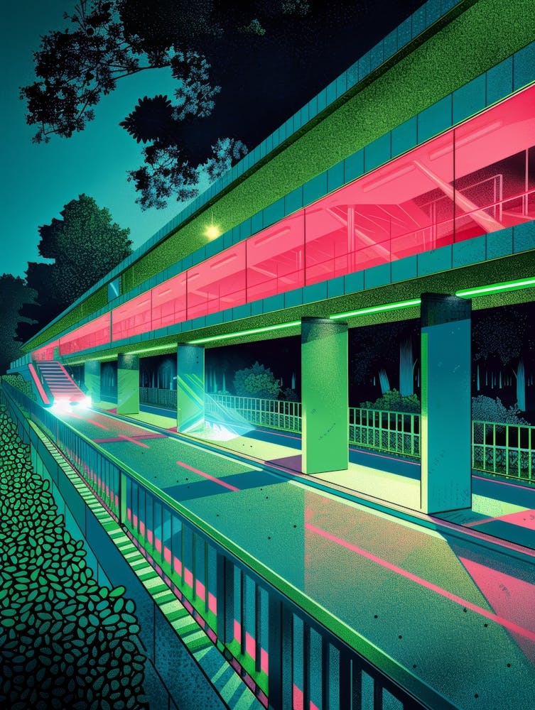 Neon Bridge