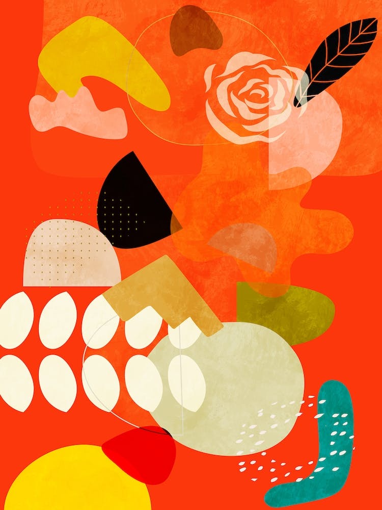 Mid Century Garden Shapes June1