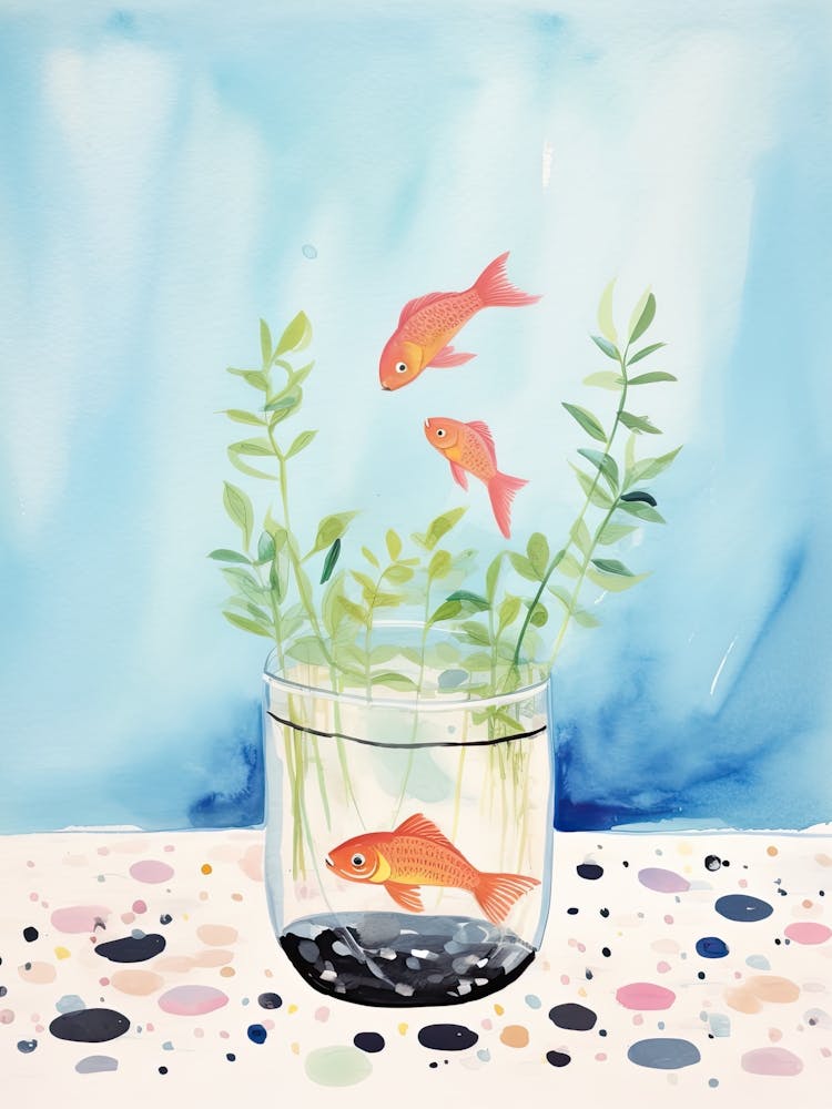 Goldfish In A Bowl 1
