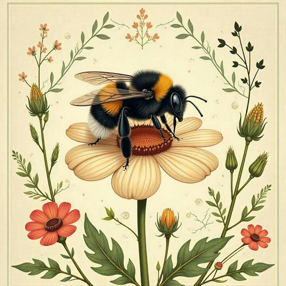 William Morris Bee Vintage (5)