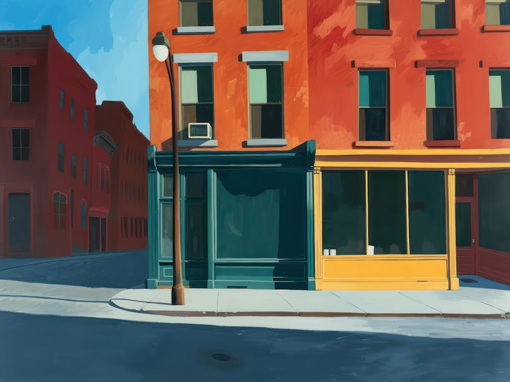 Contemporary Artwork Inspired By Edward Hopper 2