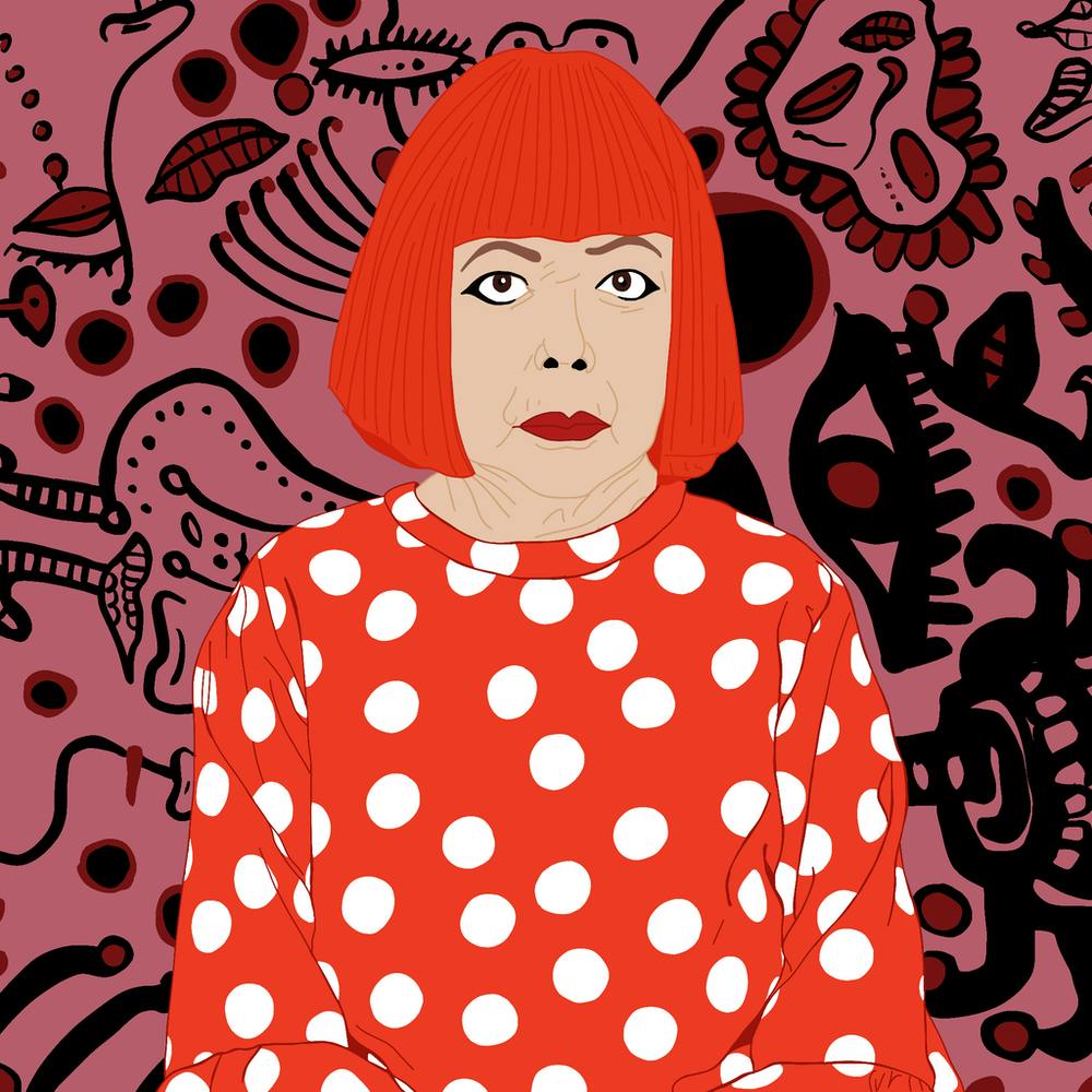 Yayoi Kusama Portrait