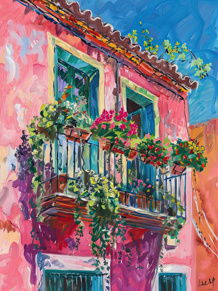 Balcony Painting In Malaga 4