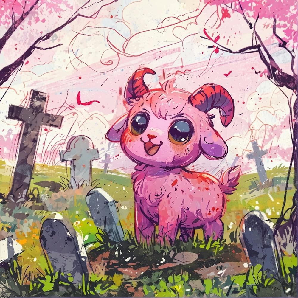 Pink Goat