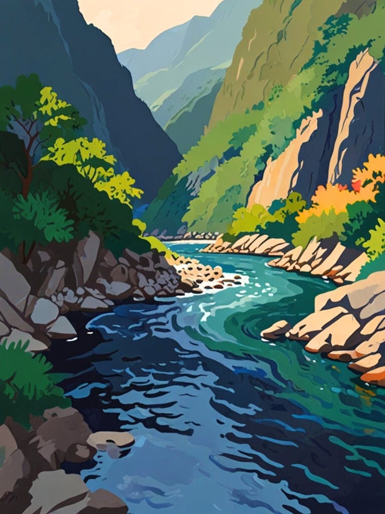 River In The Mountains