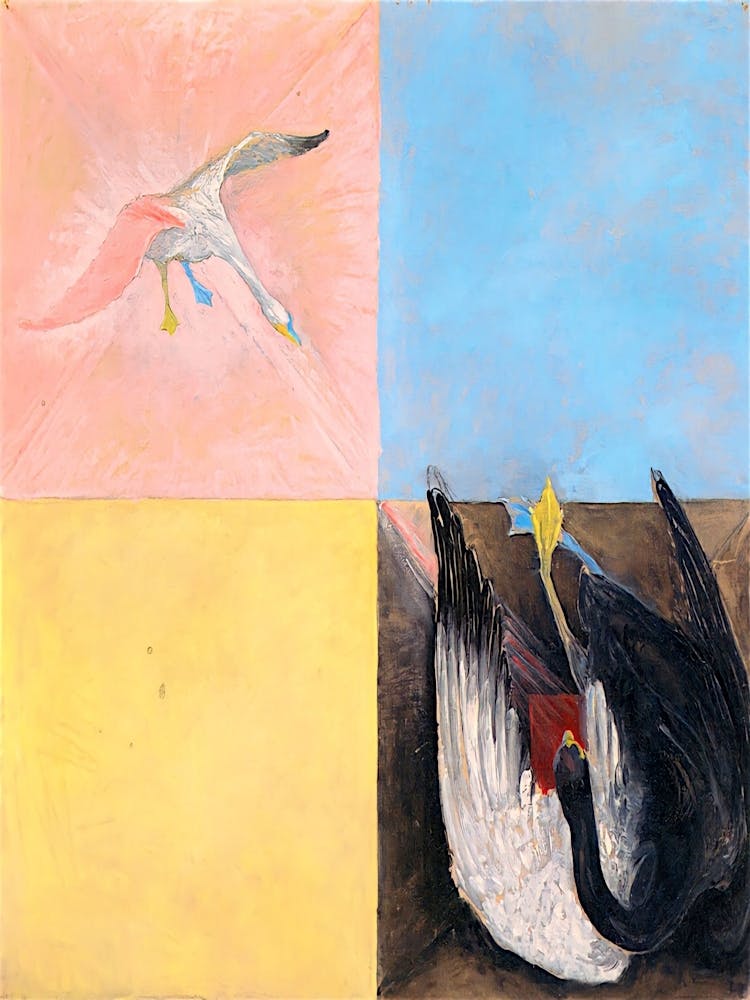 Hilma af Klint - The Swan, No. 04, Group IX-SUW , High Resolution